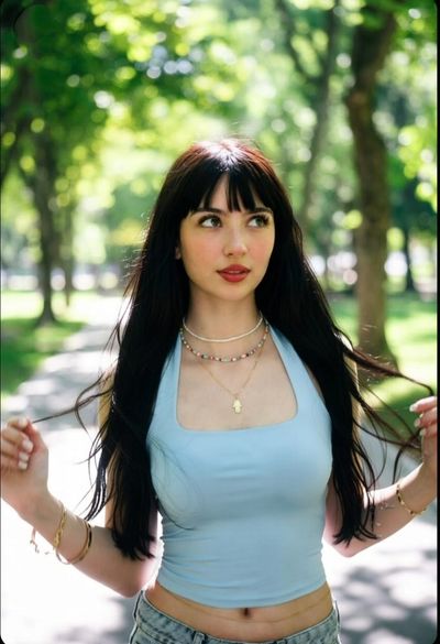 Sun-Kissed Serenity in a Park