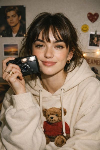 Nostalgic Whimsy: A Cozy 90s Snapshot