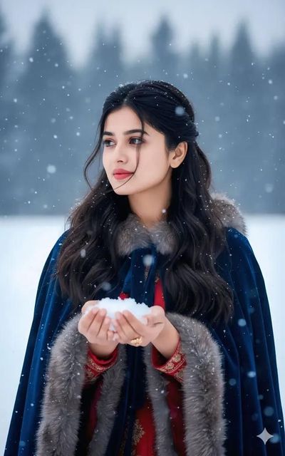 Winter's Embrace: A Portrait of Serenity