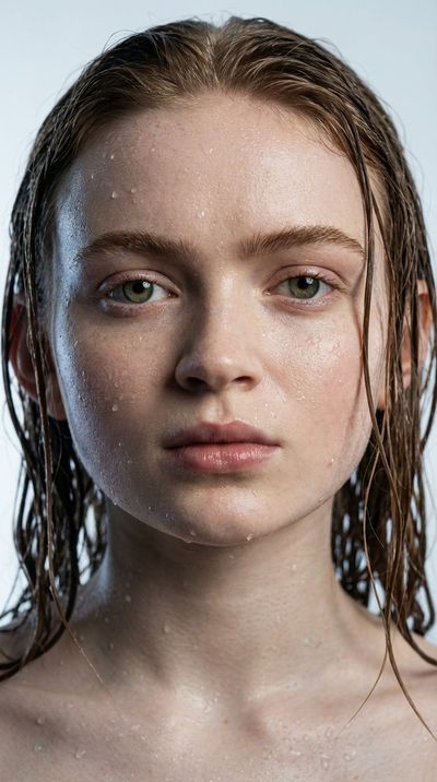 Glamour Reimagined: A Close-Up of Beauty