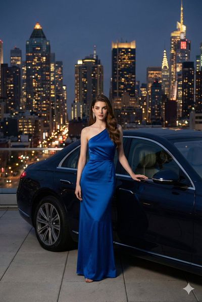 Elegance Meets Power: A Cinematic Portrait