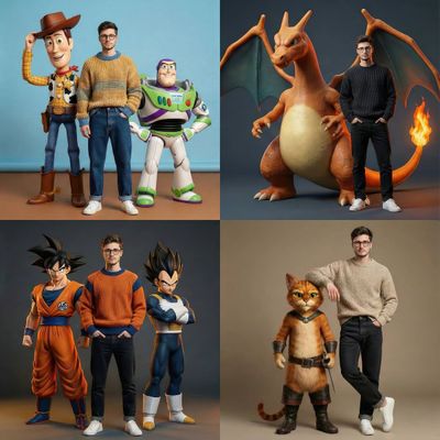 Whimsical Fashion Fusion: Icons Meet Style