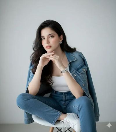 Casual Chic: A Portrait of Modern Elegance