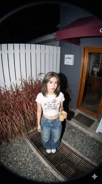 Defiance in Shadows: A Stylish Standoff