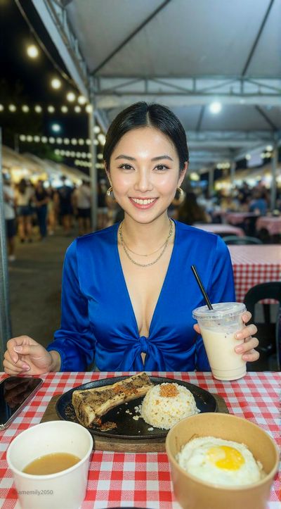 Capturing Elegance: A Night Market Delight