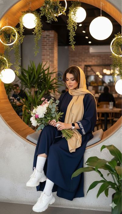 Elegance Meets Modernity in a Cozy Café