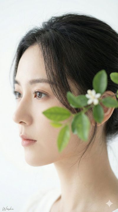 Whispers of Nature: A Portrait in Soft Focus