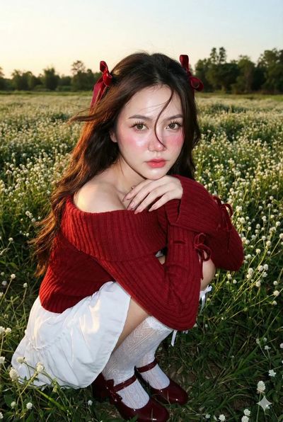 Ocean Breeze Glow: A Radiant Portrait