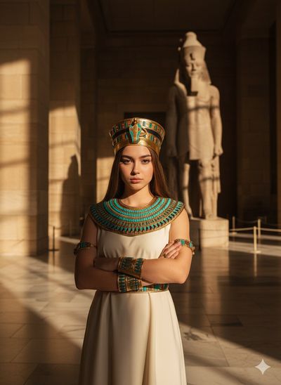 Regal Reflections: A Pharaonic Vision in the Grand Museum
