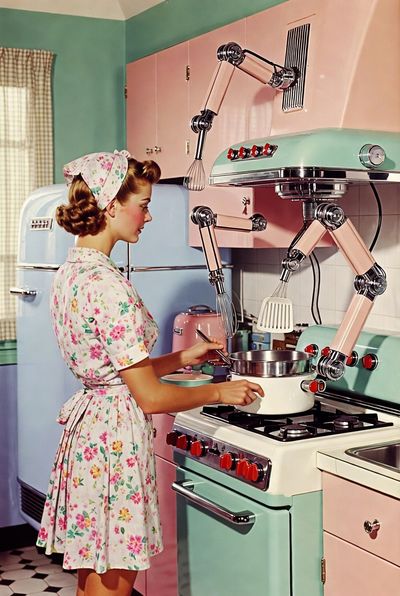 Retro-Futuristic Visions: A Journey Through Time