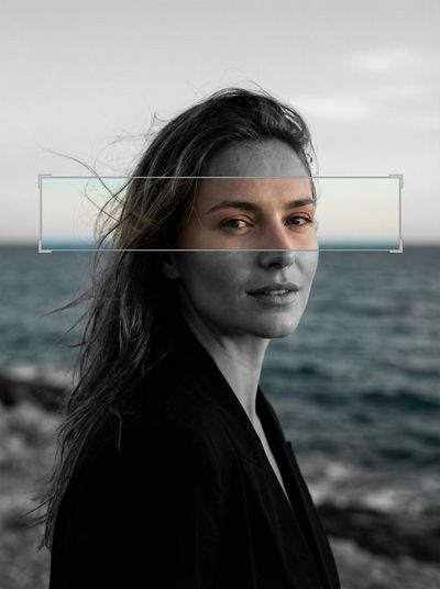 Layers of Charisma: A Seaside Fashion Revelation