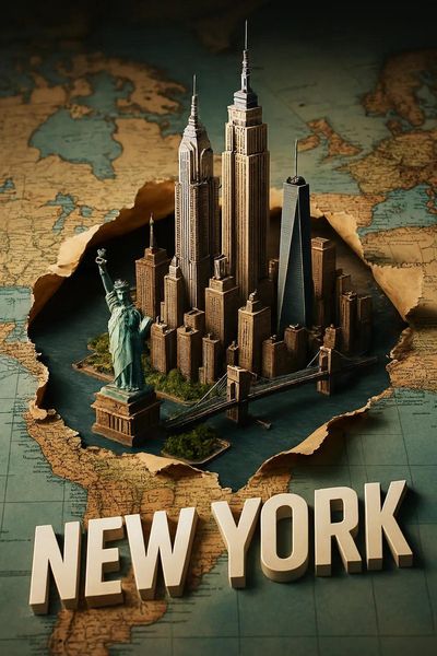 Breathtaking 3D Cityscapes: Landmarks Pop from the Map!