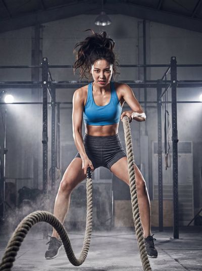 K-Pop Power: A Gym Icon in Action