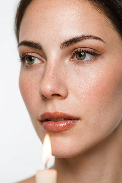 Candlelight Dreams: A Portrait of Intimacy