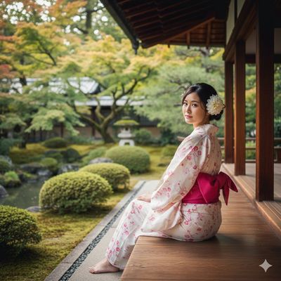 Serenity in Bloom: A Timeless Japanese Escape