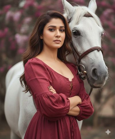 Ethereal Equestrian Elegance