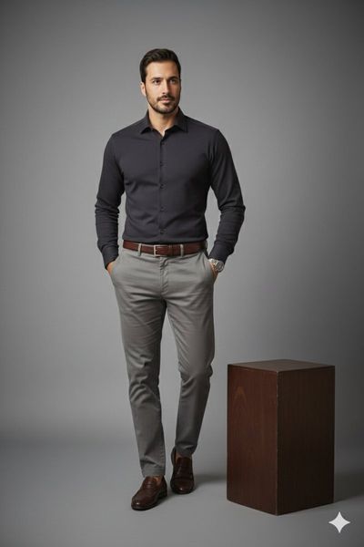 Bold Confidence Captured in Studio Splendor