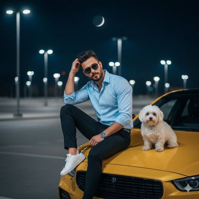 Urban Elegance: A Night of Style and Confidence