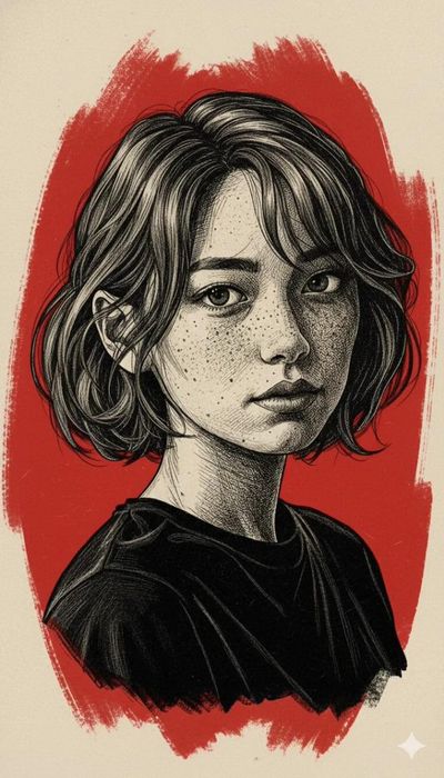 A Portrait of Quiet Intensity: The Gemini 2.5 Artistry