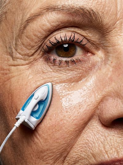 Wrinkles Under Pressure: A Surreal Take on Beauty