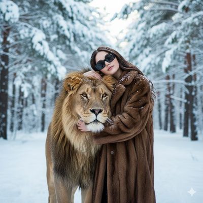 Serenity in Snow: A Majestic Embrace