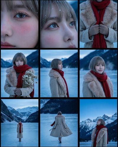 Frozen Beauty: A Cinematic Alpine Journey