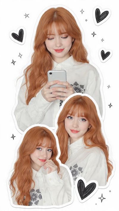 Charming Collage of Youthful Whimsy