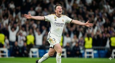 Celebrating Glory: A Footballer’s Moment of Triumph