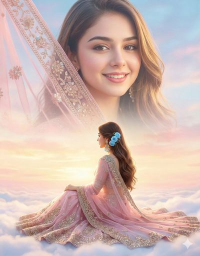 Elegance in Pink: A Dreamy Bollywood Vision