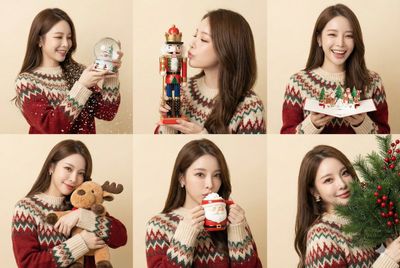 Festive Whimsy: A Fair-Isle Christmas Collage