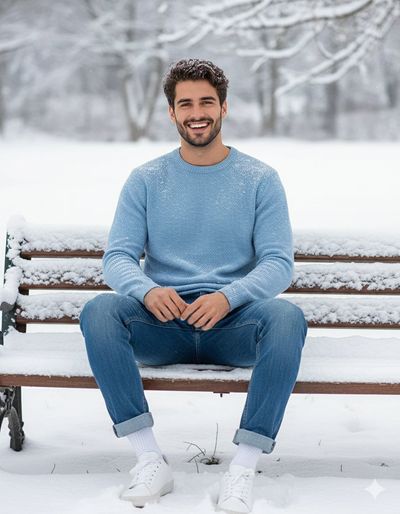 Winter Whimsy: A Snowy Smile