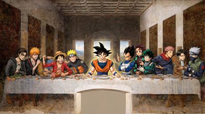 Anime Supremacy: A Modern Twist on The Last Supper
