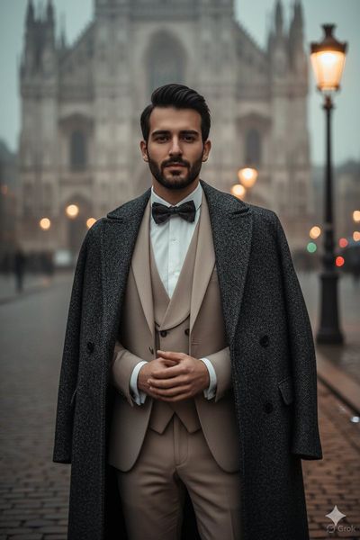 Cinematic Elegance: A Portrait of Style and Confidence