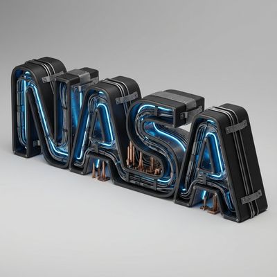 Sculpting Cities: The Carbon Fiber Typography Artistry