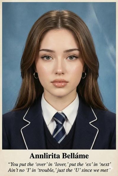 Portrait of Confidence: The School ID Elegance