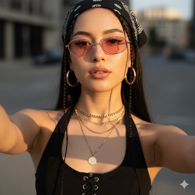 Elegance in Detail: A Portrait of Confidence