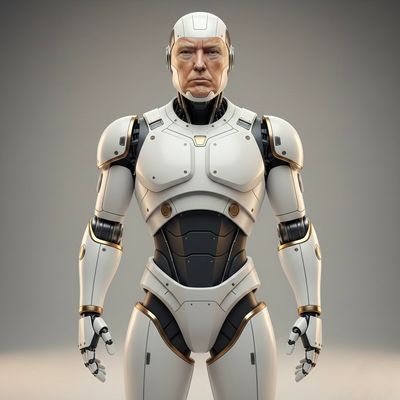 The Executive Bot: A Futuristic Icon