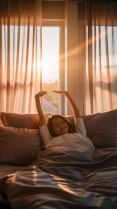 Morning Bliss: A Cozy Awakening