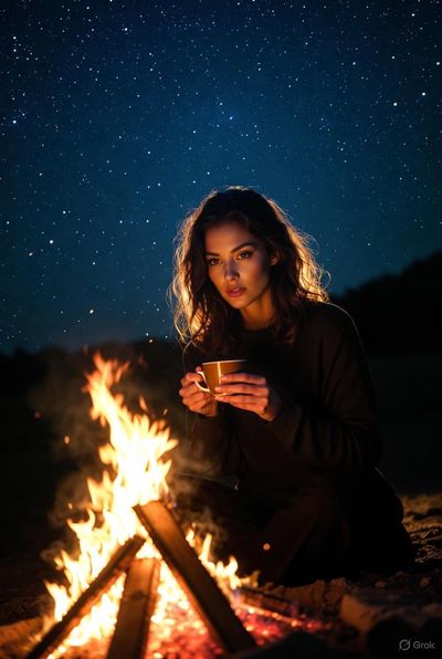 A Cozy Night Under Stars