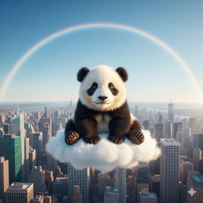 Cloudbound Calm: A Majestic Scene Above the City