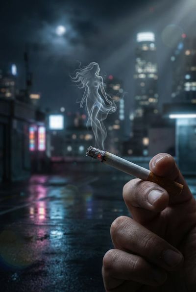 Ethereal Echo: The Smoke Phantom