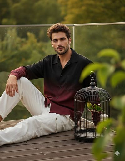 Golden Serenity: A Moment of Reflection