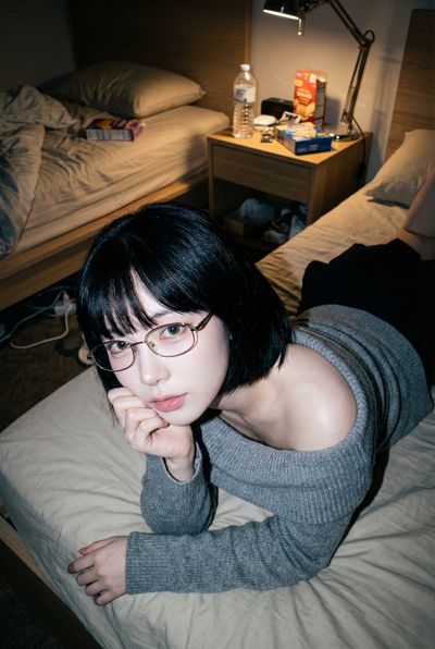 Seductive Stillness: A Bedroom Snapshot