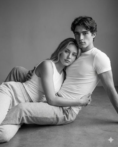 Intimate Serenity: A Black and White Love Story