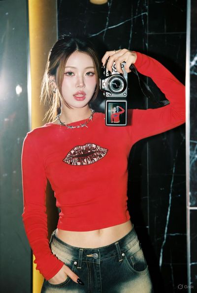 Striking Selfie: Love vs. Money Edition