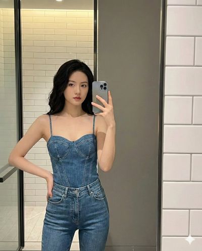 Mirror Magic: A Captivating Self-Portrait