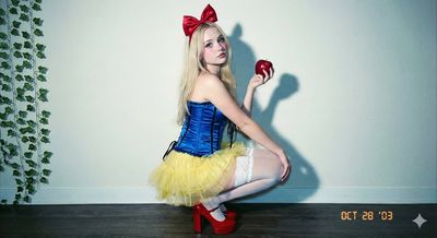 Y2K Snow White: A Modern Fairytale in Pixels