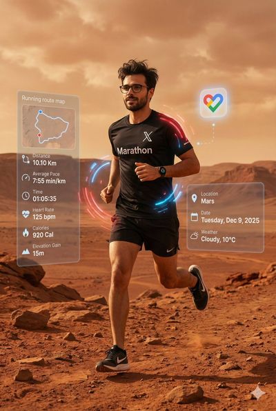Martian Marathon: Running the Red Planet's Race