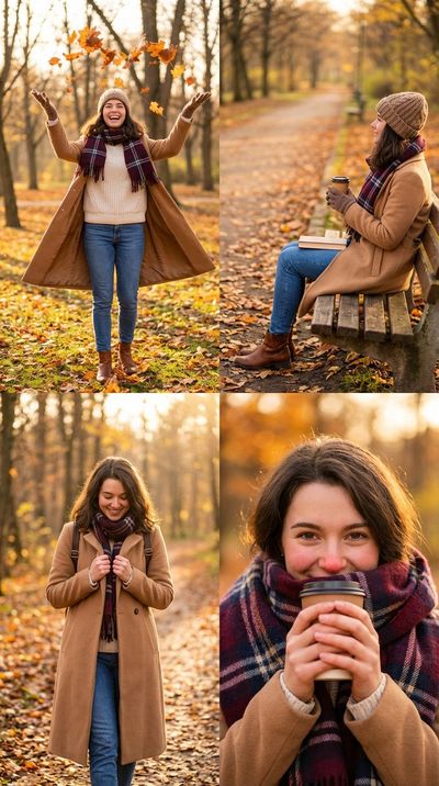 Autumn Aesthetics: Cozy Layers & Nature's Palette