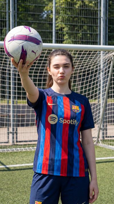 Striking Striker: Barcelona's Bold Charm